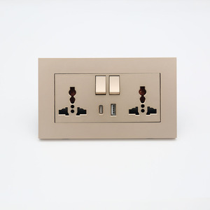 Enchufe de Pared Industrial con Clavija Europea de 250V, 1 Salida, Alta Calidad, Precio de Fábrica al <span class=keywords><strong>por</strong></span> <span class=keywords><strong>Mayor</strong></span> para Uso Doméstico y Comercial, <span class=keywords><strong>Productos</strong></span> Eléctricos - Product Image 4