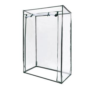 Mini-serre de jardin portable en PVC pliable pour légumes et tomates, avec fermeture éclair, pour l'extérieur et la maison - Product Image 1