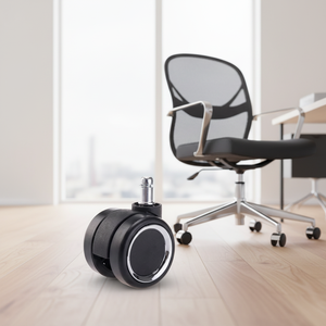 Guangdong 2,5 Zoll PU-Leder Bürostuhlrollen, Industrielle Hardware für Outdoor-Fitness & Wohnzimmermöbel - Product Image 3