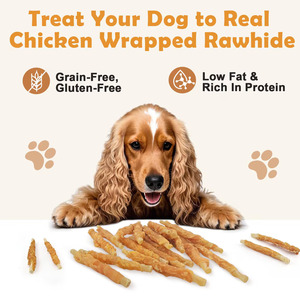 Friandises pour chiens fiables, biologiques, riches en protéines, à base de viande pure, sans colorants ni arômes artificiels, pour la santé dentaire, adaptées aux animaux de compagnie, hôtels, cliniques - Product Image 1