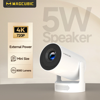 Projecteur avec Wifi HY300pro+ Mini Lcd 4k Portable Proyector Movie 5W Vidéoprojecteur Portable