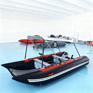 Meilleur PVC Hypalon Voile Léger Voilier Hypalon Puissance Catamaran Gonflable à Vendre - Product Image 4