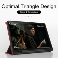 Casing pensil 2023 inci, sarung Tablet Funda tahan guncangan untuk Samsung Tab s9 Ultra 14.6 inci