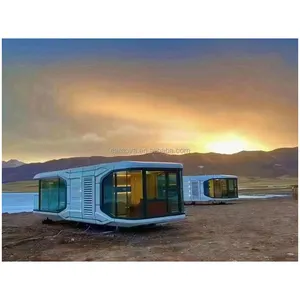 Kit Modular 2 Bedroom Container Folding House With Flat Pack Movable Casa Prefabricated Luxury Prefab House Villa House