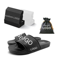 Sandales plates personnalisées pour femmes, tongs personnalisées en PVC pour femmes, tongs personnalisées pour femmes