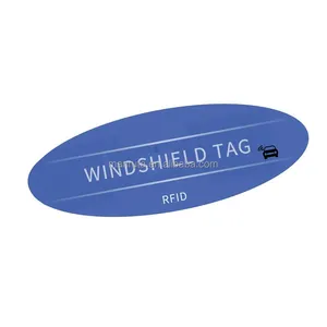 Bán buôn trực tuyến kính chắn gió UHF RFID Tag iso18000 6C EPC Gen2 Xe Tải xe Giao hàng nhanh