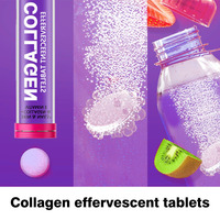 Vente chaude Collagène Comprimés Effervescents Complément Alimentaire avec Vitamine D Favorise La Santé De La Peau Des Cheveux Et Des Ongles pour Homme Comprimés