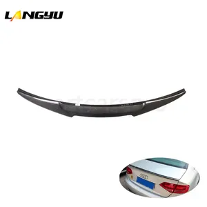 Ricambi auto e accessori per auto Spoiler posteriore in fibra di carbonio stile M4 Spoiler per Audi A4 2008-2012