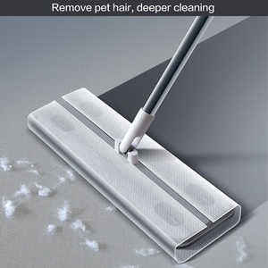 Cho phổ biến giá thấp sợi nhỏ phẳng xử lý dùng một lần sàn ma thuật giẻ lau khô ướt làm sạch 360 lau - Product Image 5