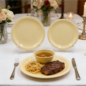 Vajilla de Melamina para Restaurante y Hotel, Libre de BPA, Apta para Lavavajillas, Duradera, para Desayuno, Almuerzo y Fiestas - Product Image 2