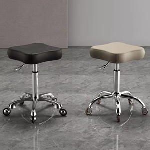 Silla de Estilista para Salón de Belleza, Taburete para Peluquería, Muebles de Salón, Silla de Barbería, Silla de Estilismo Contemporánea con Forma de Flor - Product Image 2