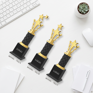 Elegante Trofeo de Metal Fundido a Presión con Grabado para Premios por Rendimiento Destacado, Diseño Portátil - Product Image 1