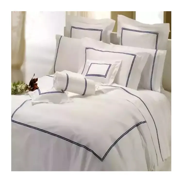 Plain 180TC/ 200TC/ 220TC/ 240TC cotton and polycotton white bed sheet linen fabric