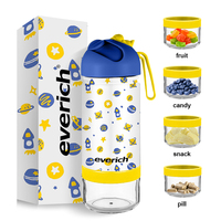 Nouveau moule à emporter emballage alimentaire boîte à déjeuner étanche enfants boîte à déjeuner avec sac à lunch isolé pour l'école