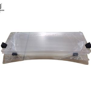 EZGO TXT Source Manufacturer's Transparent 4mm-5mm <b>Tempered</b> Folding <b>Glass</b> for Golf Carts and Electric Vehicles - Product Image 4