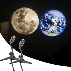 Boyid precio de fábrica 360 grados soporte giratorio <span class=keywords><strong>Luna</strong></span> tierra planeta proyector lámpara USB <span class=keywords><strong>Luna</strong></span> Led <span class=keywords><strong>sol</strong></span> <span class=keywords><strong>y</strong></span> <span class=keywords><strong>luna</strong></span> luz de noche - Product Image 1