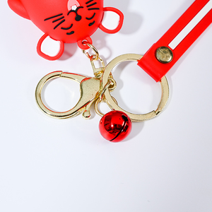 3D tùy chỉnh <span class=keywords><strong>PVC</strong></span> Anime Móc chìa khóa mặt dây chuyền Keyring khuyến mại quà tặng cao su Tùy chỉnh hình Silicone Keychain giáng sinh quyến rũ - Product Image 3