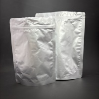 Sachet refermable en aluminium avec fermeture éclair pour emballage souple