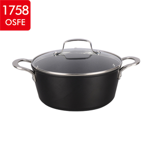 Cuisine de <span class=keywords><strong>Camping</strong></span> En Aluminium Forgé Revêtement Marbré Vie Sourire Ustensiles De Cuisine - Product Image 5
