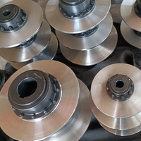 WGP OEM Disque de frein à tambour en acier pour équipement de construction industrielle lourde, personnalisable, universel, de haute qualité, avec accouplement flexible