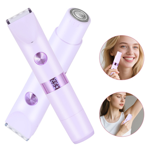 Rasoir corporel étanche double tête RF-3038 pour femmes, sans fil, IPX6, utilisation humide et sèche, pour voiture et camping-car - Product Image 4