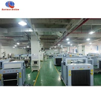 Mesin Pemindai Bagasi Sistem Inspeksi Sinar-X Terlaris AT5030C Penetrasi Panel Baja 34mm Keamanan Tahan Lama 500x300mm