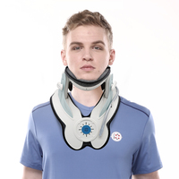 Civière d'épaule de cou de dispositif de traction cervicale de taille réglable pour la correction corrective de colonne vertébrale de soulagement de douleur