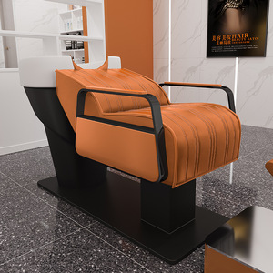 Sillones de Peluquería Profesionales de Alta Gama, Venta Directa de Fábrica, con Lavabo, Cama de Lavado Semi-reclinable - Product Image 3