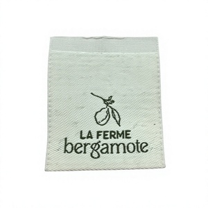 Free Sample OEM ODM Tshir Printed Plain Woven <b>Fabric</b> Custom Clothing Satin Labels for Printing - Product Image 2