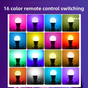 หลอดไฟอัจฉริยะ Fxpot คุณภาพสูง ราคาโรงงาน ปรับสีได้ RGB ขั้ว E26/E27/B22 สำหรับไฟ AC110V 9W รองรับ <span class=keywords><strong>Alexa</strong></span> ได้รับการรับรองมาตรฐาน CE - Product Image 2