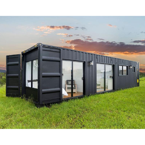 Construcción <span class=keywords><strong>Inmobiliaria</strong></span> Casa de campo prefabricada Resort Prefab Cabina de acero Panel sándwich Cómodo contenedor ecológico - Product Image 4