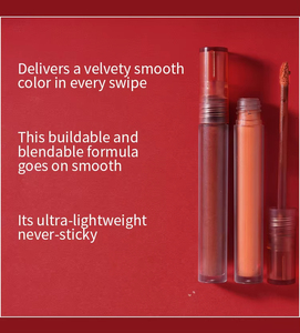 Brillo de labios mate de 6 colores personalizado vegano ligero suave <span class=keywords><strong>Lipson</strong></span> maquillaje antiadherente taza nutritiva de larga duración cuidado de los labios a prueba de agua - Product Image 2