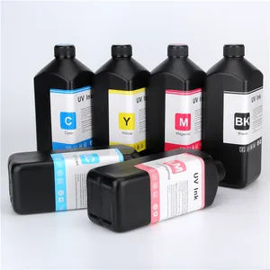 Tinta de impresión UV para cabezal de impresora Epson Dx4, Dx5, Dx7, Dx8, Xp600, Tx800, 1L