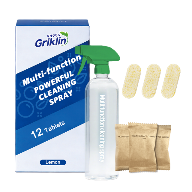 New Flooring Cleaning Tablets Household Cleaner Tablets Multi-Purpose Eco-Friendly Disposable Effervescent Cleaning Spray