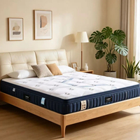 Matelas King Size en mousse à mémoire de forme, emballé sous vide, avec ressorts ensachés, type hôtel, Bonnel, Euro Top, roulé, pour lits jumeaux et queen, à ressorts.