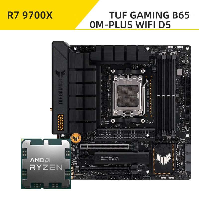 Ryzen 7 9700X + ASUS TUF GAMING B650M-PLUS WIFI D5