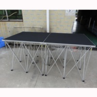 Escenario portátil ligero de aluminio para iluminación exterior en eventos de DJ