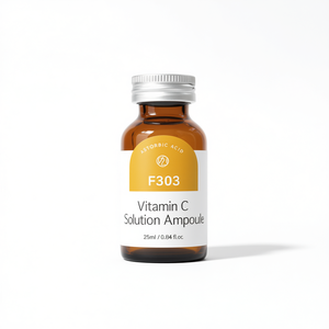 Ampolla de solución de vitamina C V21 de 25 ml con ácido ascórbico para iluminar y cuidar la hidratación - Product Image 3