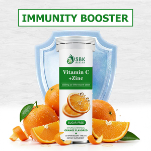 Comprimés de vitamine C et de zinc les plus vendus – La vitamine C améliore les niveaux d'énergie et maintient la santé respiratoire – Saveur orange intense - Product Image 3