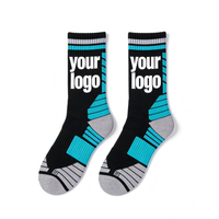 Échantillon Gratuit Chaussettes de Basketball à Compression pour l'Automne, Modèle Jeunesse, Entraînement Quotidien, Qualité Supérieure, Bout Sans Couture, Anti-odeur, Lettres Personnalisables