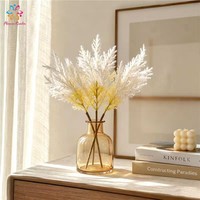Branche de cèdre artificielle décorative, faux cyprès, verdure pour la décoration de vases d'automne et de Noël à la maison
