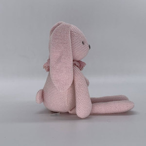 Superhéroe Pascua Cuddly Big Head Doll Pink Cream Xmas <span class=keywords><strong>Bugs</strong></span> Venta caliente Conejo de <span class=keywords><strong>peluche</strong></span> Juguete suave Bolsa de conejito para bebé Algodón PP - Product Image 3