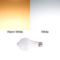 Bombilla LED Inteligente con Sensor de Movimiento para Escaleras y Patios, 12w E27/B22, Alta Luminosidad