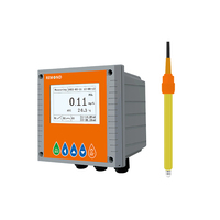 Analyseur de chlore industriel polarographique, contrôleur de chlore résiduel, sonde de chlore libre, capteur, compteur, écran LCD, 0-20 ppm