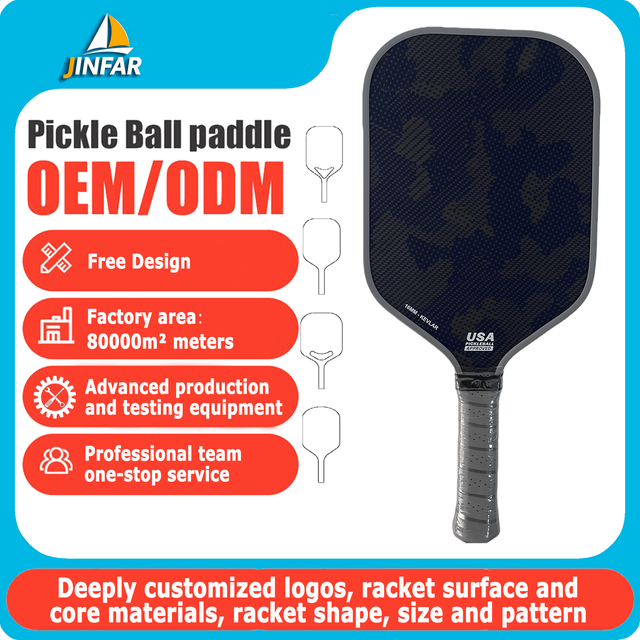 Gen5  Kevlar Carbon Fiber Pickleball Paddle Thermoformed Foam Injected Edge 16mm Spin Racket USAPA Approved