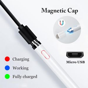 Active Rechargeable Universal Stylus Pen Nib Tip Compatible With IPad IPhone Samsung Lenovo-for <strong>IOS</strong> For IPad Air Pro Mini - Product Image 2