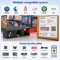 Module de scanner de codes-barres 1D 2D intégré YUANAIDC, lecteur de codes QR CMOS, moteur de lecture pour borne de distribution de billets