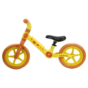 婴儿新生儿童10英寸儿童推平衡自行车无踏板骑玩具踏板车2-6 5至8岁儿童良好循环