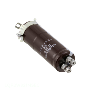 ตัวแทนจำหน่ายอย่างเป็นทางการ ตัวเก็บประจุแบบติดตั้งบนโครง LQR2W821MSEC CAP ALUM 820UF 20% 450V SCREW CH 820 uF - Product Image 1