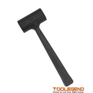 Palu karet anti guncangan, perkakas Stainless Steel multifungsi + palu karet anti guncangan kualitas tinggi - Product Image 5